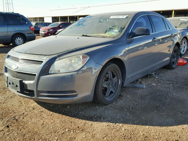 1G1ZG57B28F190098 - 2008 CHEVROLET MALIBU LS 灰色 照片 2