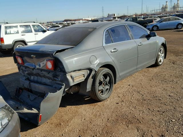 1G1ZG57B28F190098 - 2008 CHEVROLET MALIBU LS 灰色 照片 4