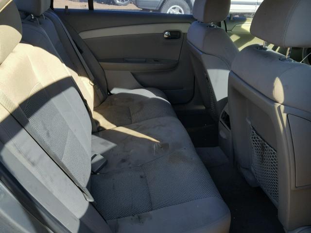 1G1ZG57B28F190098 - 2008 CHEVROLET MALIBU LS 灰色 照片 6