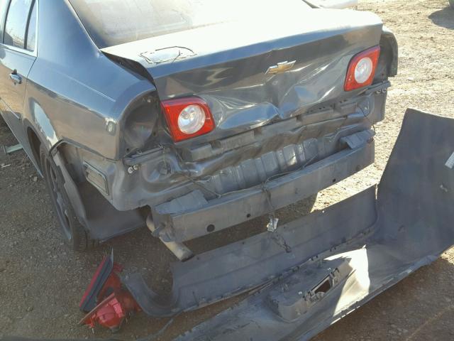 1G1ZG57B28F190098 - 2008 CHEVROLET MALIBU LS 灰色 照片 9