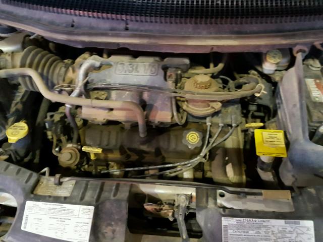 1B4GP25R21B166035 - 2001 DODGE CARAVAN SE SILVER photo 7