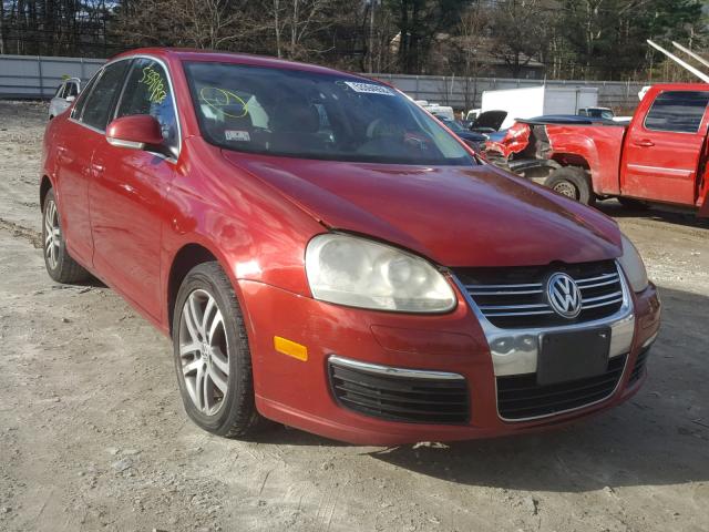 3VWSG71K76M718158 - 2006 VOLKSWAGEN JETTA 2.5 RED photo 1