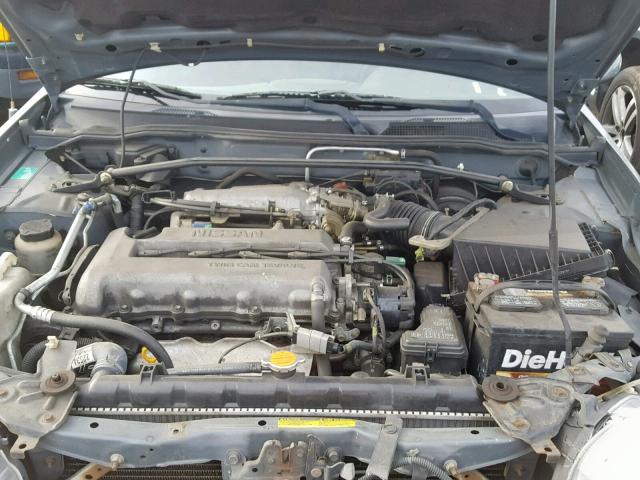 3N1BB51D11L118938 - 2001 NISSAN SENTRA SE GRAY photo 7