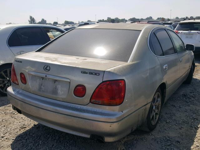 JT8BD69S620169185 - 2002 LEXUS GS 300 GRAY photo 4