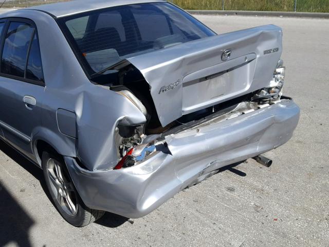 JM1BJ226231170362 - 2003 MAZDA PROTEGE DX SILVER photo 9