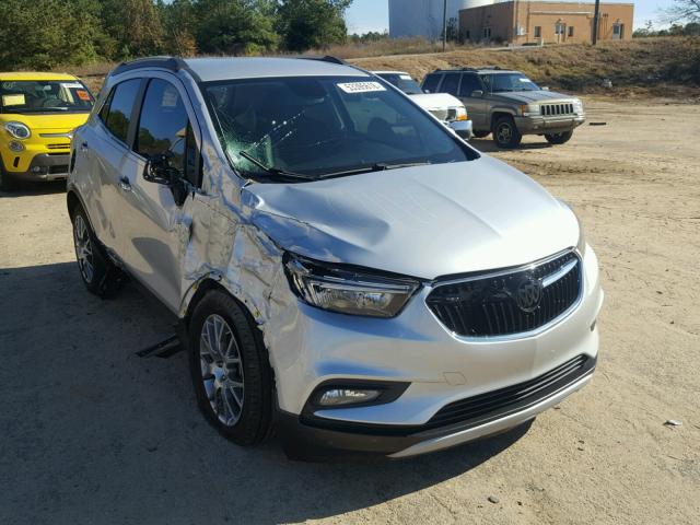 KL4CJ1SB9HB046340 - 2017 BUICK ENCORE SPO SILVER photo 1