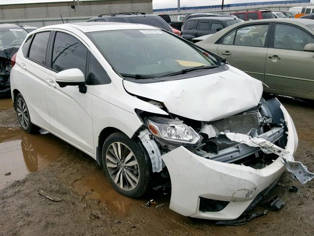 JHMGK5H77GX010953 - 2016 HONDA FIT EX WHITE photo 1