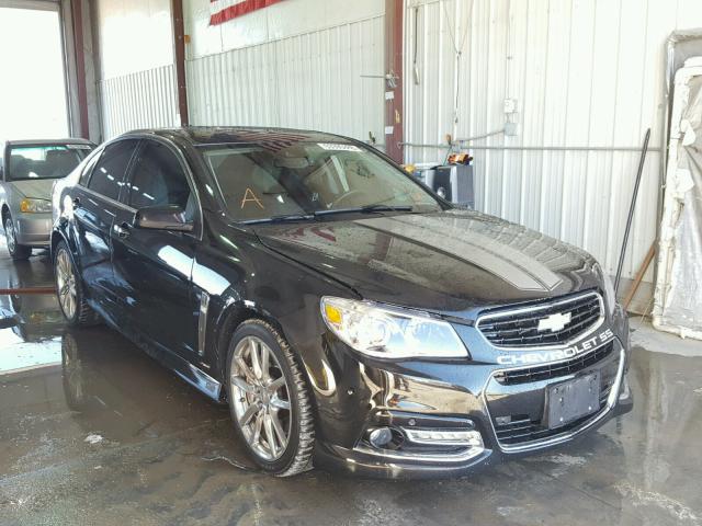 6G3F15RW6EL938430 - 2014 CHEVROLET SS BLACK photo 1