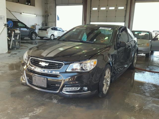 6G3F15RW6EL938430 - 2014 CHEVROLET SS BLACK photo 2