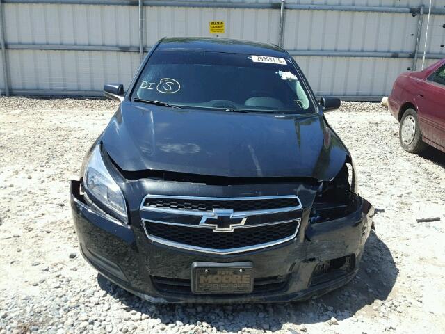 1G11B5SA4DF237622 - 2013 CHEVROLET MALIBU LS BLACK photo 10