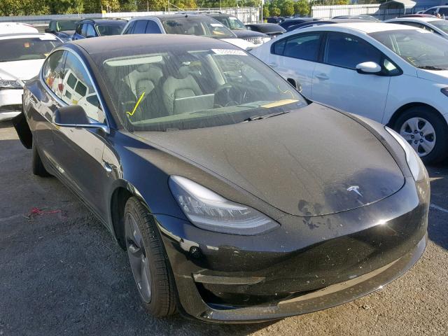 5YJ3E1EB4JF127867 - 2018 TESLA MODEL 3 BLACK photo 1