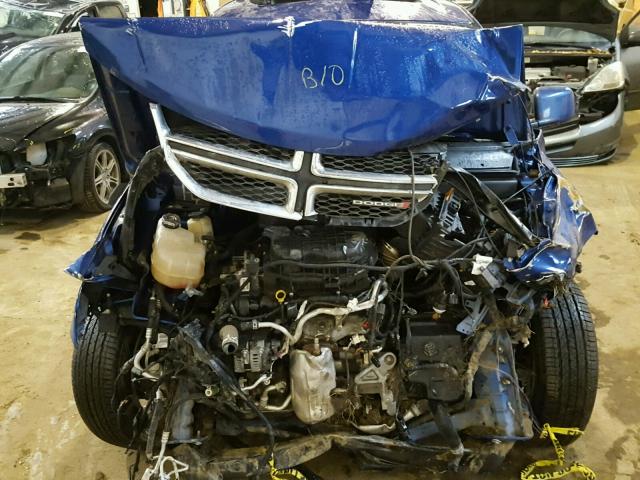 3C4PDDFG3FT596702 - 2015 DODGE JOURNEY R/ BLUE photo 7