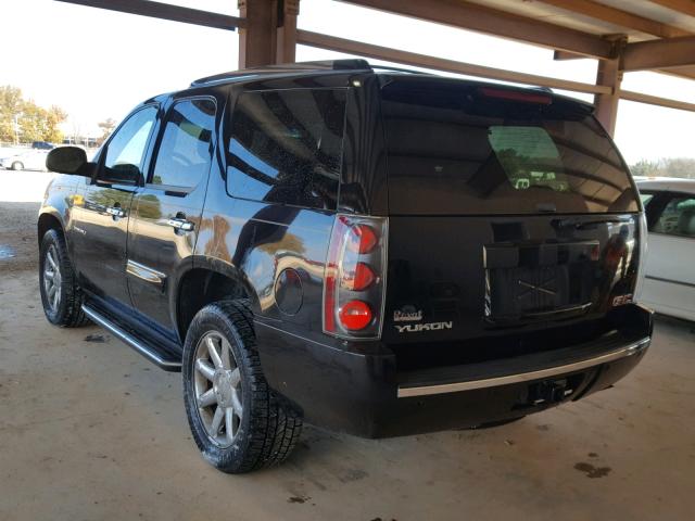 1GKFK63838J164622 - 2008 GMC YUKON DENA BLACK photo 3