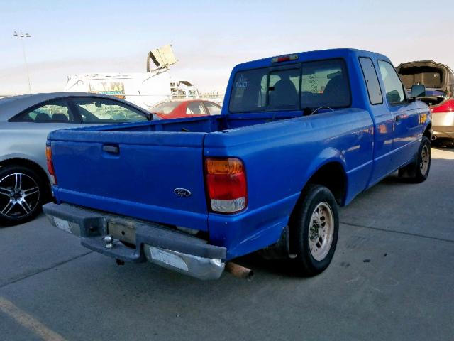 1FTYR14C7XPB79979 - 1999 FORD RANGER SUP BLUE photo 4