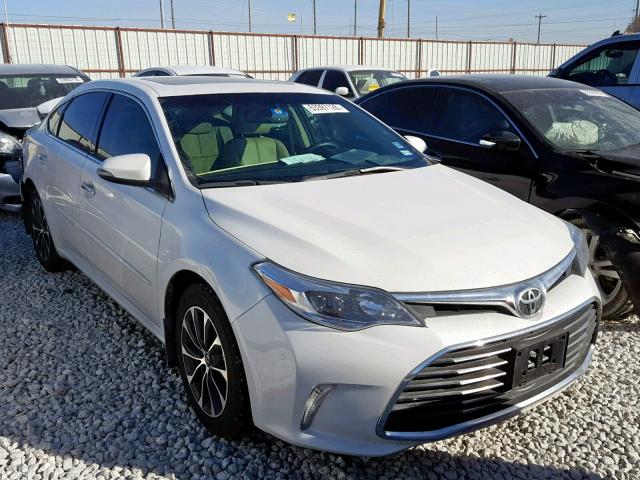 4T1BK1EB5GU232434 - 2016 TOYOTA AVALON XLE WHITE photo 1