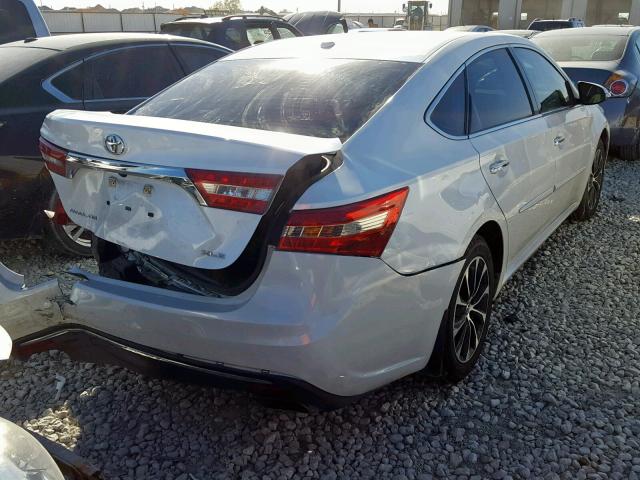 4T1BK1EB5GU232434 - 2016 TOYOTA AVALON XLE WHITE photo 4