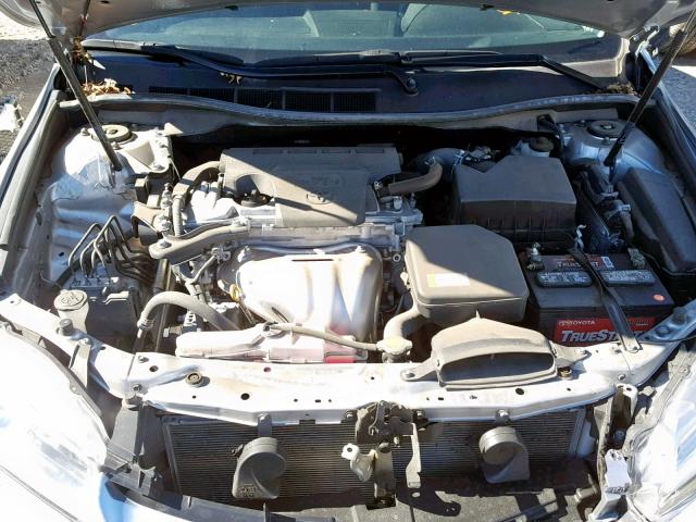 4T4BF1FK8FR512694 - 2015 TOYOTA CAMRY LE SILVER photo 7
