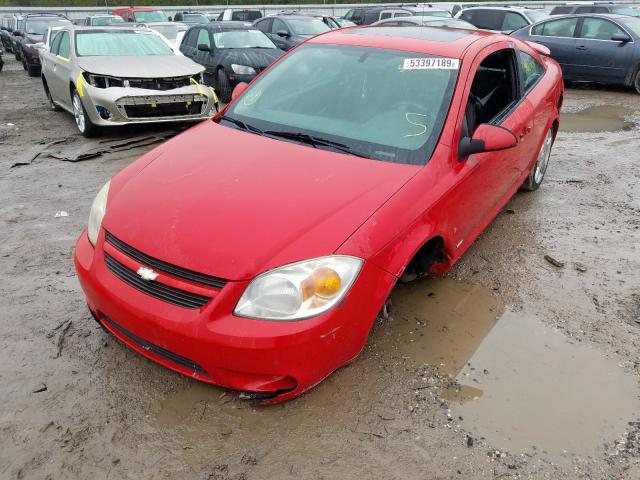 1G1AM15B267728100 - 2006 CHEVROLET COBALT SS RED photo 2