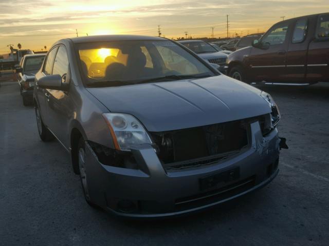 3N1AB61E68L665658 - 2008 NISSAN SENTRA 2.0 GRAY photo 1