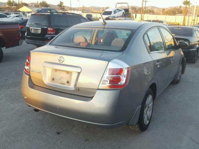 3N1AB61E68L665658 - 2008 NISSAN SENTRA 2.0 GRAY photo 4