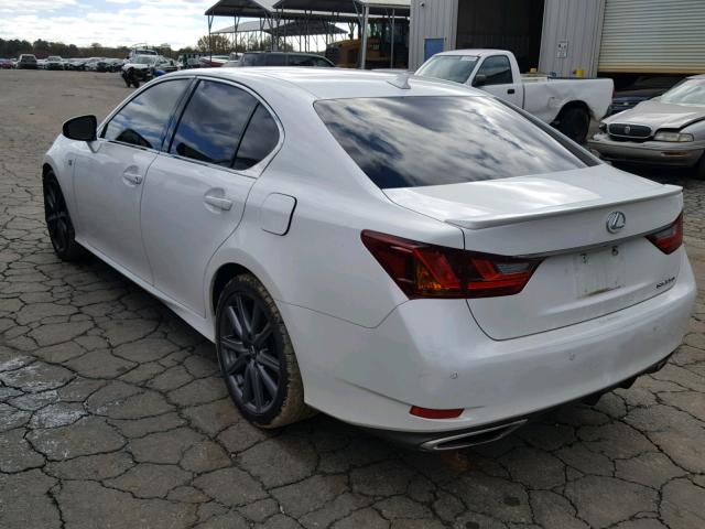 JTHBE1BL0D5024703 - 2013 LEXUS GS 350 WHITE photo 3