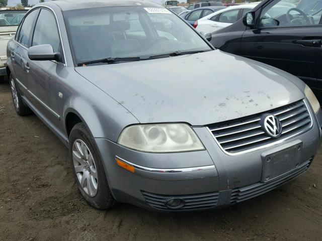 WVWPD63B73P452316 - 2003 VOLKSWAGEN PASSAT GLS SILVER photo 1