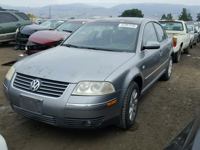 WVWPD63B73P452316 - 2003 VOLKSWAGEN PASSAT GLS SILVER photo 2