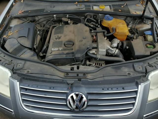 WVWPD63B73P452316 - 2003 VOLKSWAGEN PASSAT GLS SILVER photo 7