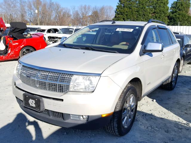 2LMDU68C47BJ21730 - 2007 LINCOLN MKX TAN photo 2