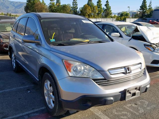 JHLRE48797C003931 - 2007 HONDA CR-V EXL SILVER photo 1