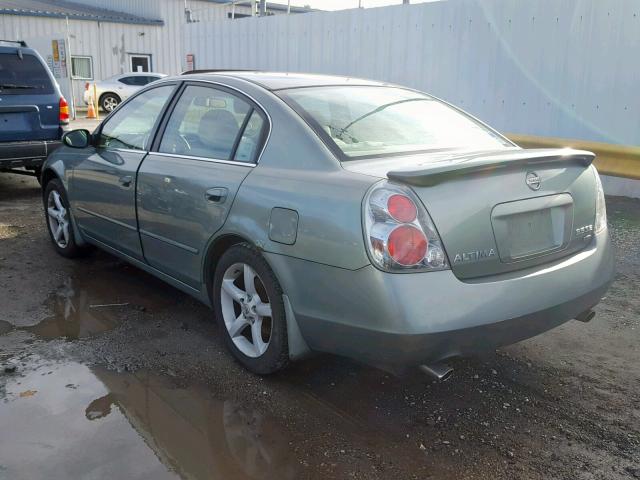 1N4BL11D86C151219 - 2006 NISSAN ALTIMA SE GREEN photo 3