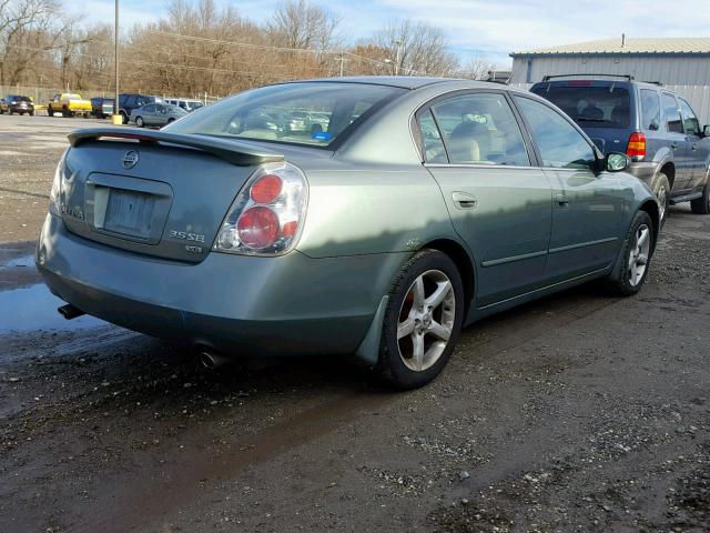 1N4BL11D86C151219 - 2006 NISSAN ALTIMA SE GREEN photo 4