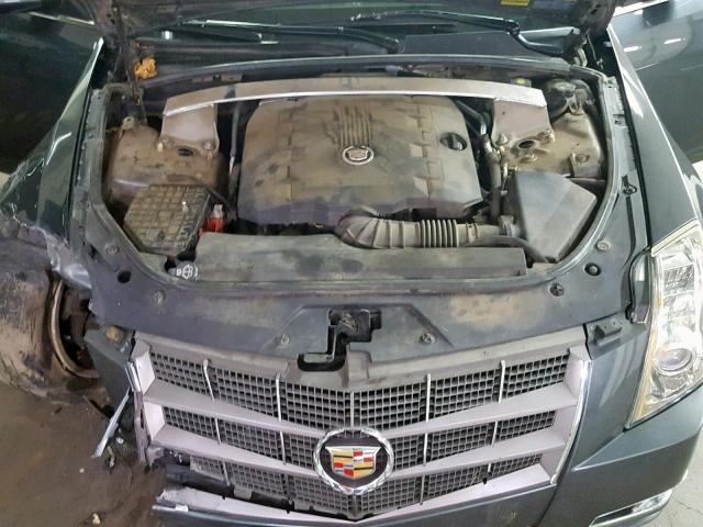 1G6DS5EV7A0115275 - 2010 CADILLAC CTS PREMIU BLUE photo 7