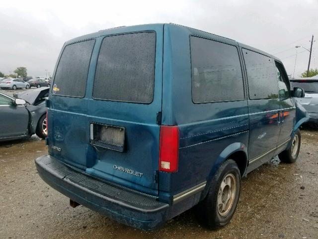 1GNDM19W8WB135931 - 1998 CHEVROLET ASTRO BLUE photo 4