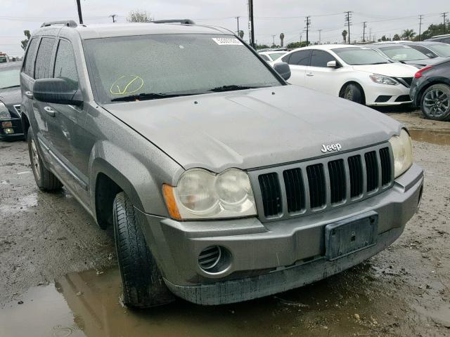 1J8GS48K57C641474 - 2007 JEEP GRAND CHER GRAY photo 1