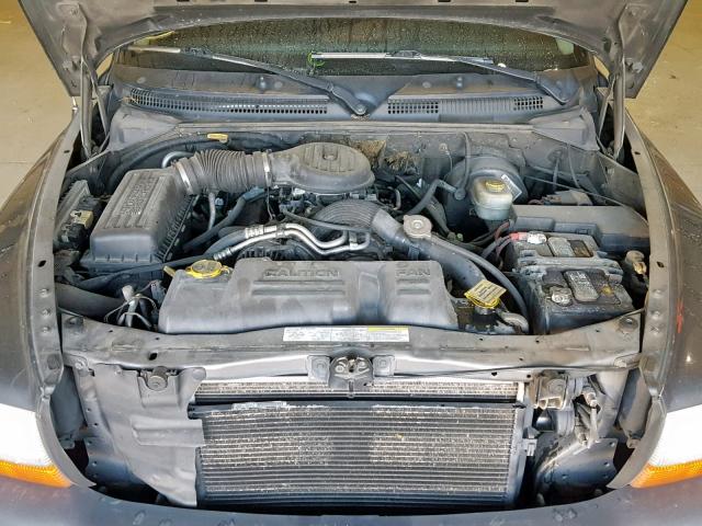 1D4HR38Z03F619814 - 2003 DODGE DURANGO SP GRAY photo 7