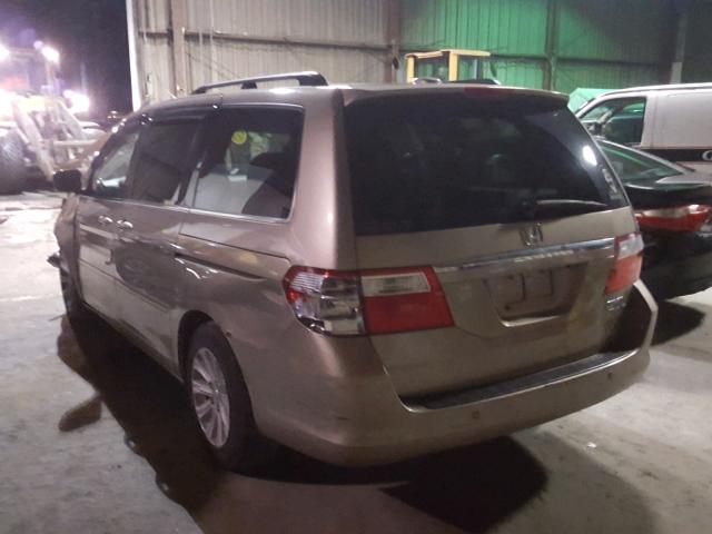 5FNRL38865B072775 - 2005 HONDA ODYSSEY TO GOLD photo 3