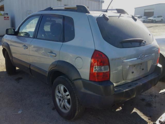 KM8JN12D18U904158 - 2008 HYUNDAI TUCSON SE SILVER photo 3