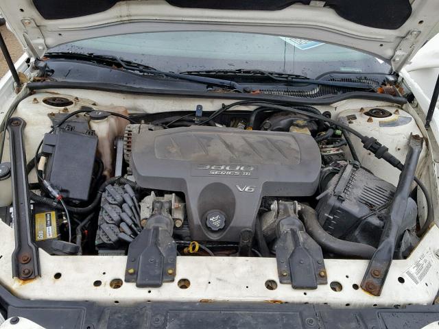 2G2WS522441119118 - 2004 PONTIAC GRAND PRIX WHITE photo 7