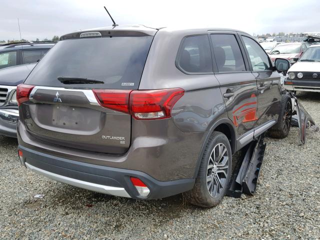 JA4AZ3A31GZ012968 - 2016 MITSUBISHI OUTLANDER CHARCOAL photo 4