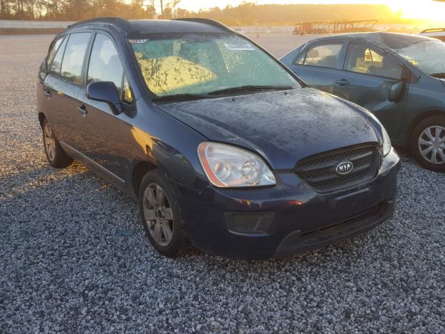 KNAFG526387177033 - 2008 KIA RONDO LX BLUE photo 1