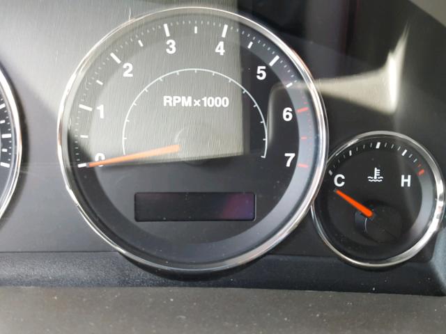 1J8HG58N36C338018 - 2006 JEEP COMMANDER BLACK photo 8