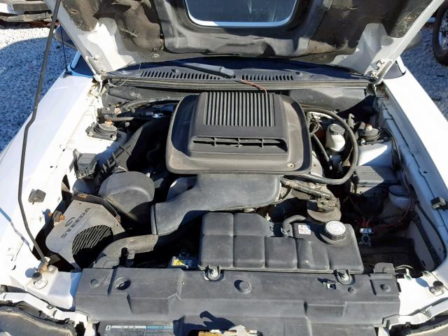 1FAFP42R04F148599 - 2004 FORD MUSTANG MA WHITE photo 7