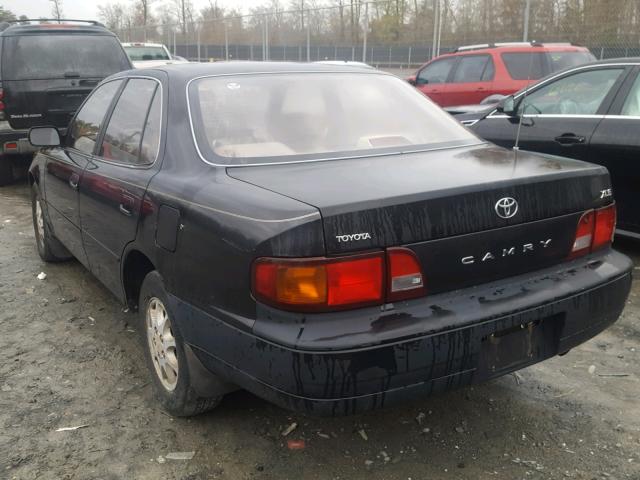 4T1SK13E0SU640104 - 1995 TOYOTA CAMRY XLE BLACK photo 3