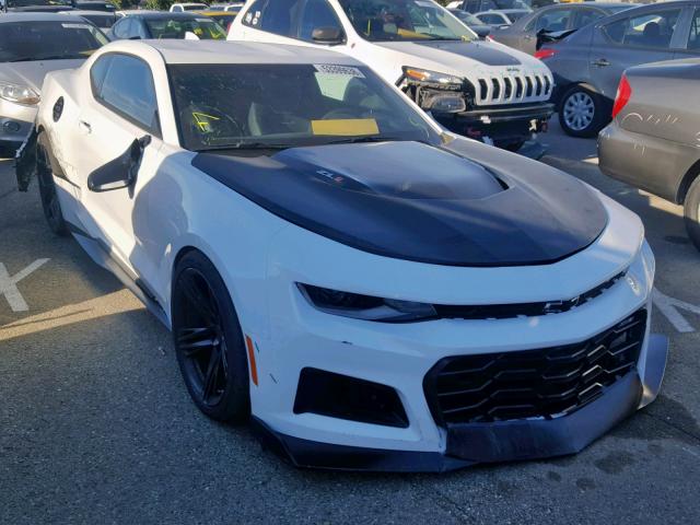 1G1FJ1R6XJ0184135 - 2018 CHEVROLET CAMARO ZL1 WHITE photo 1