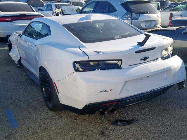 1G1FJ1R6XJ0184135 - 2018 CHEVROLET CAMARO ZL1 WHITE photo 3