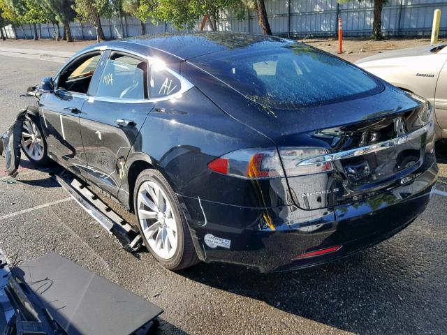 5YJSA1E18HF202515 - 2017 TESLA MODEL S BLACK photo 3