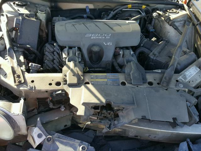 2G4WD532151233398 - 2005 BUICK LACROSSE C GOLD photo 7
