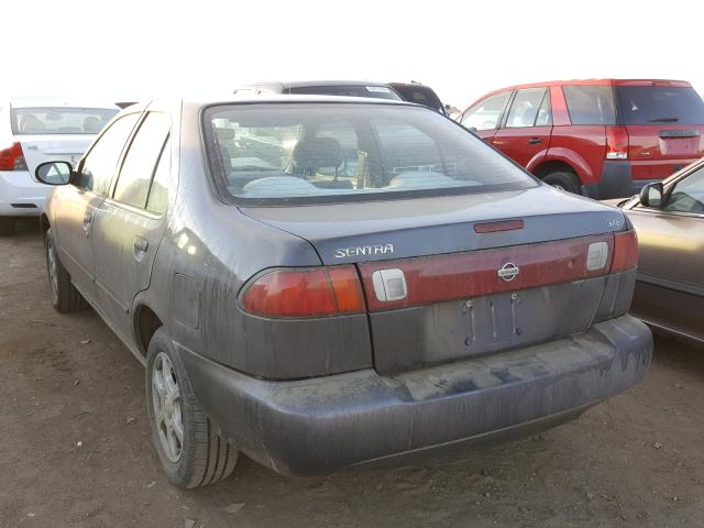 1N4AB41D6WC701016 - 1998 NISSAN SENTRA E BLACK photo 3