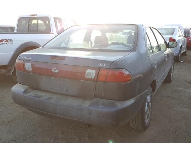 1N4AB41D6WC701016 - 1998 NISSAN SENTRA E BLACK photo 4